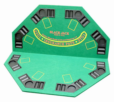 Folding Poker Table Top